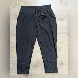 Kyodan Black Joggers With Mesh Detail Light Weight‎ Women's Medium